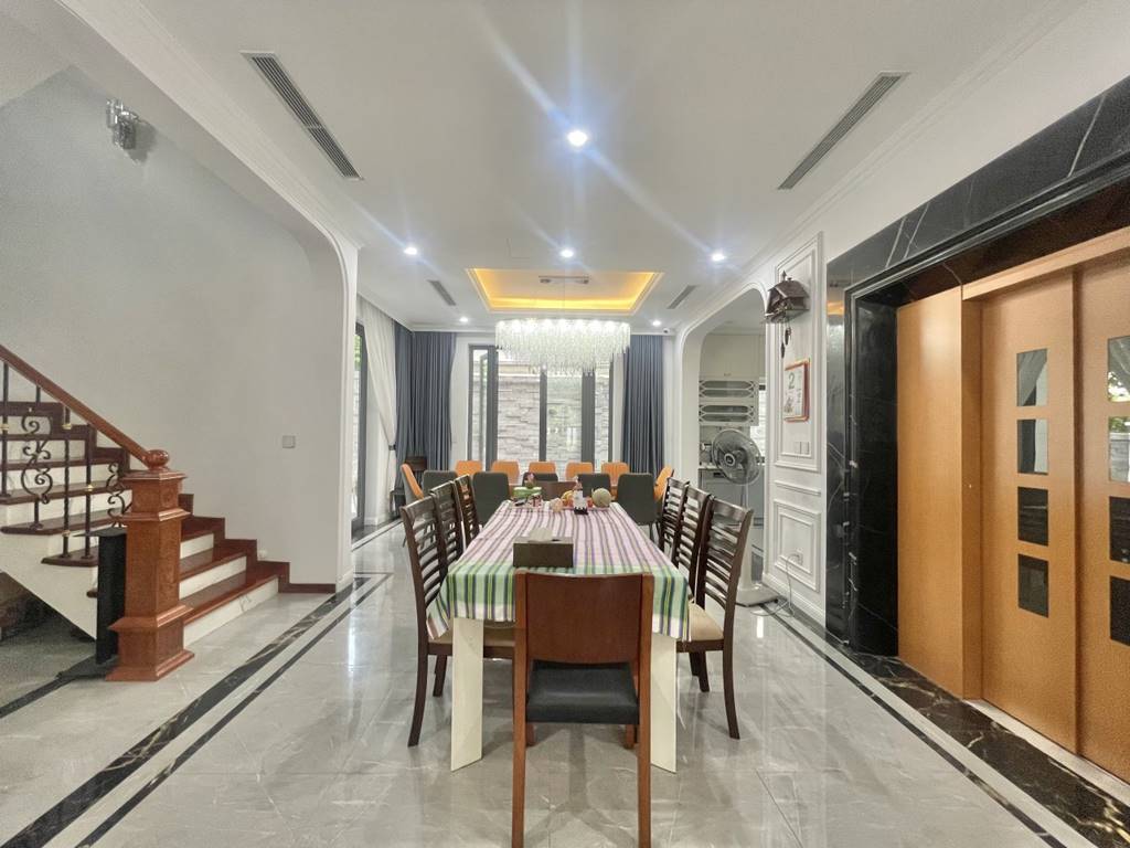 Exclusive garden villa with an elevator for rent in Ciputra Hanoi 13