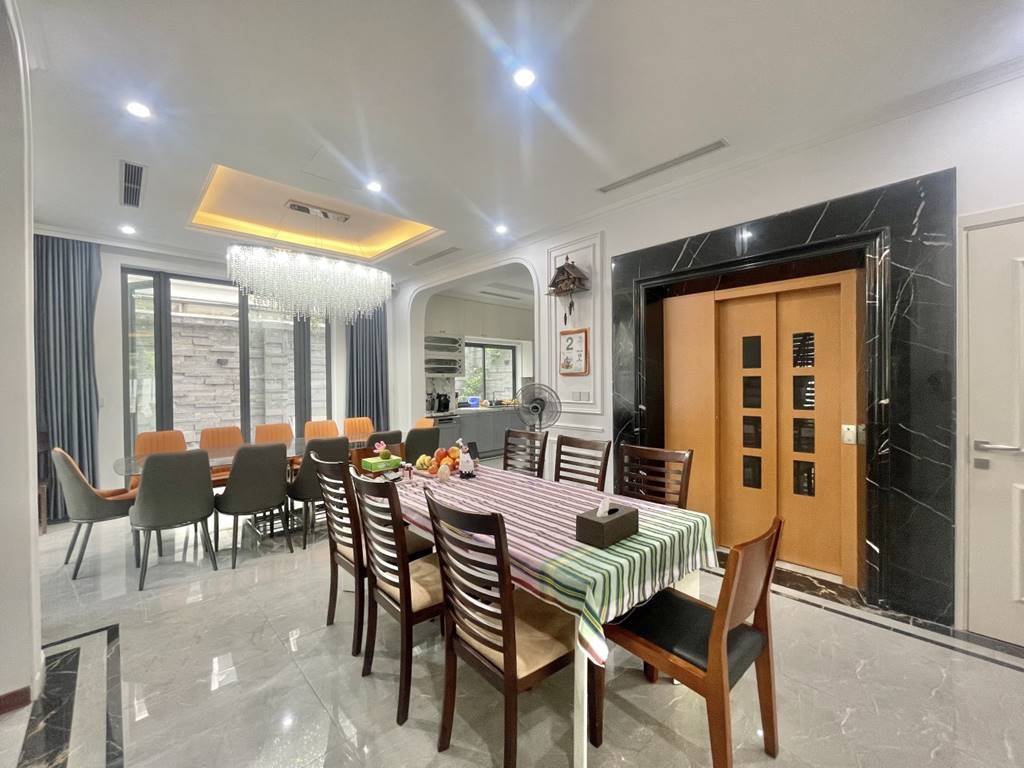 Exclusive garden villa with an elevator for rent in Ciputra Hanoi 14