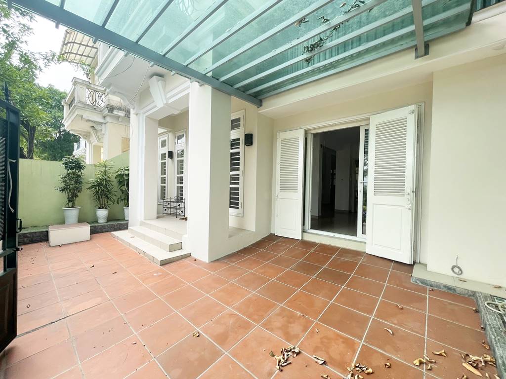 Well - located house for rent in D4 Ciputra - Opposite UNIS Hanoi