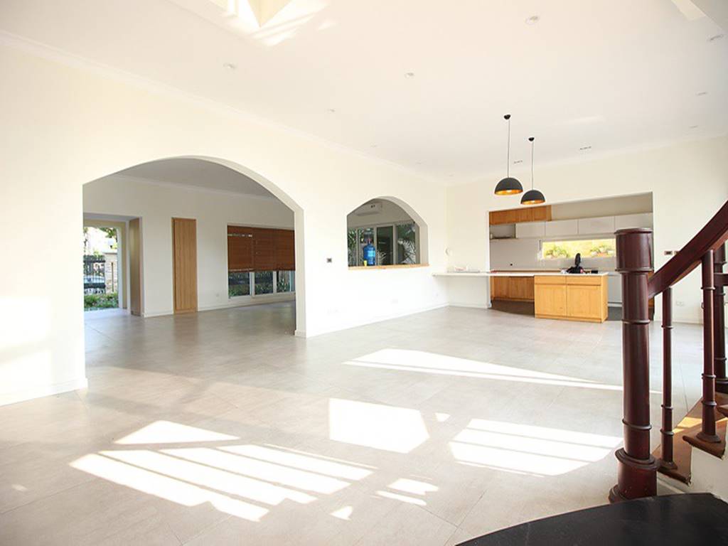 Spacious pool villa with a large garden for rent in C5 Ciputra 11