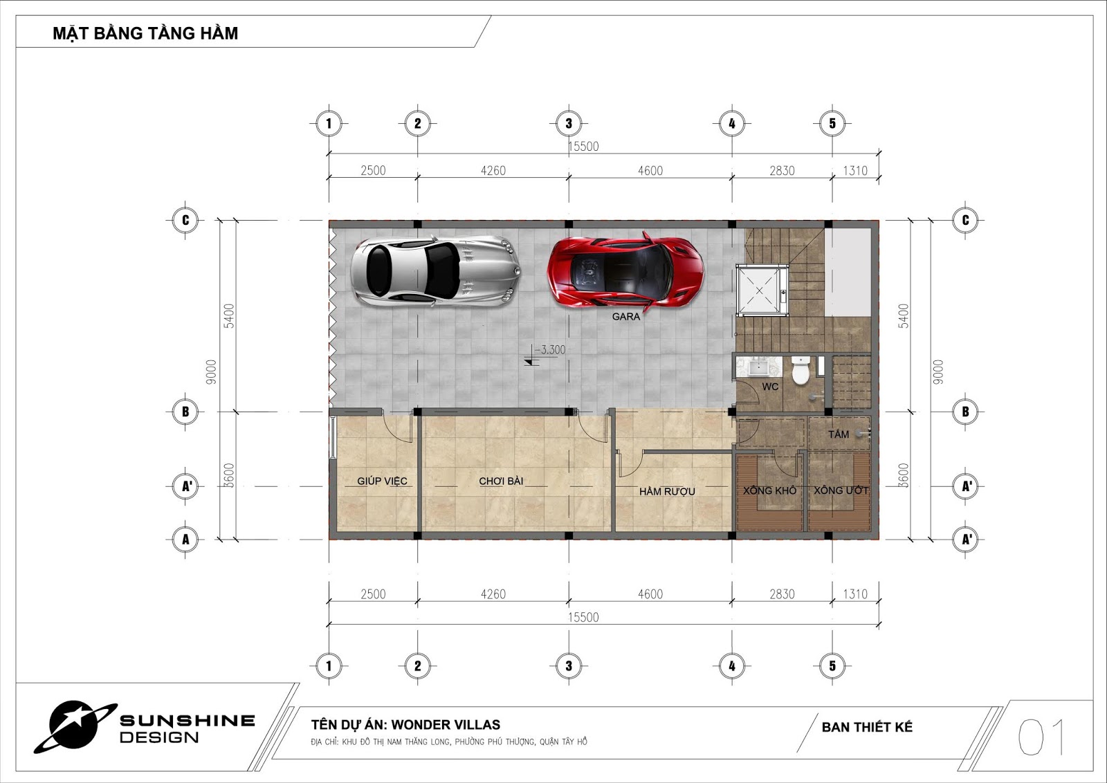 Basement in semi-detached villas